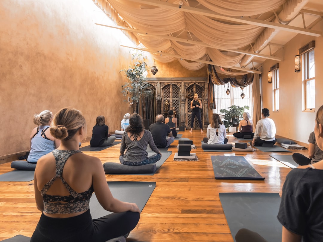 yoga class at True Nature healing arts in Carbondale Colorado, Spring 2022.